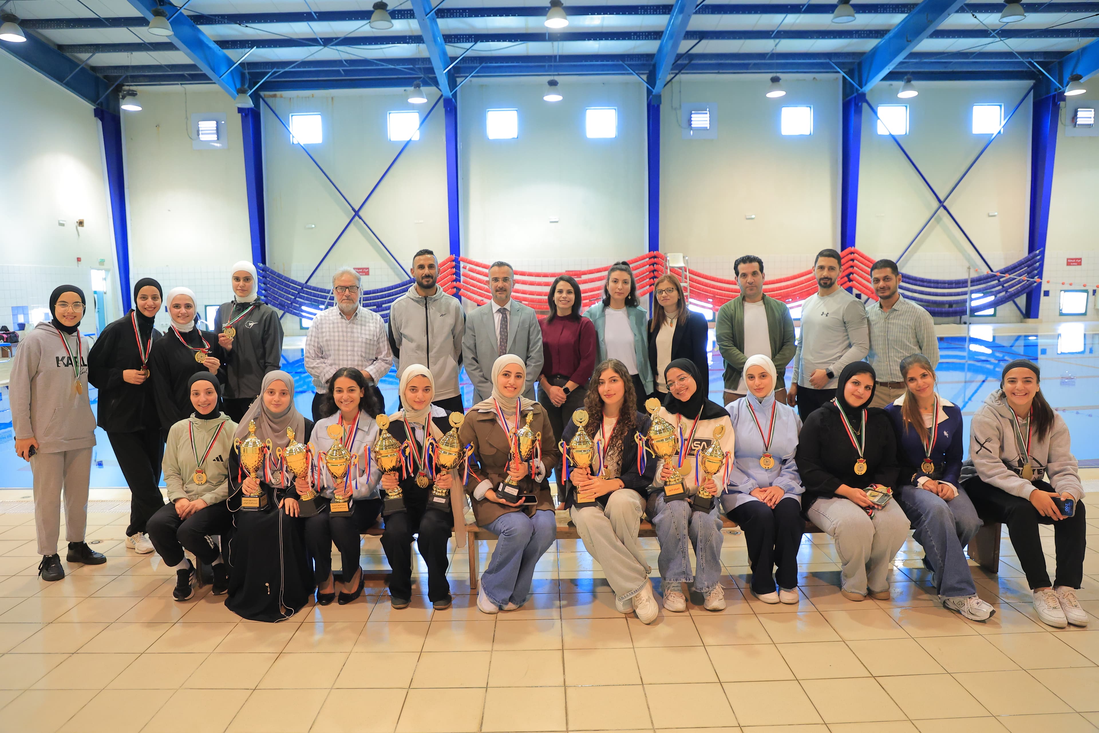 جامعة النجاح الوطنية تنظّم بطولة النجاح للسباحة للإناث بمشاركة طالبات من مختلف التخصصات